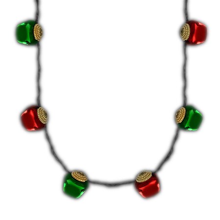 Endless Games Jingle Bells Flashing Christmas Necklace EN3335773